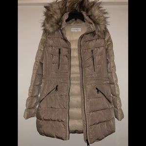 Calvin Klein Women's Puffer Down Coat
